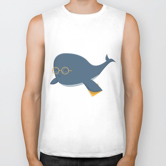 Ms. Whale Biker Tank
