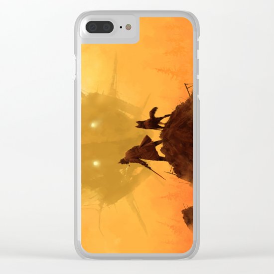 1920 - take your dog for a walk Clear iPhone Case