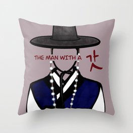 THE MAN WITH A GAT Throw Pillow