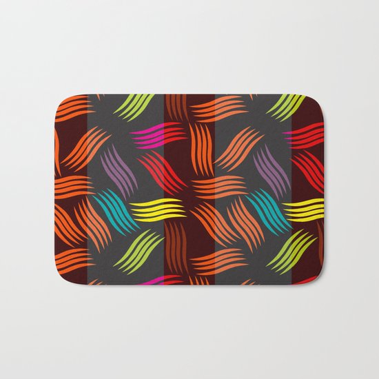 Pattern Vivid Bath Mat
