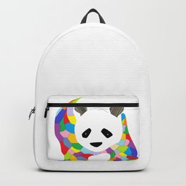 Patchwork Panda Backpack