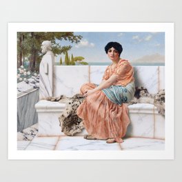 In the Days of Sappho Art Print