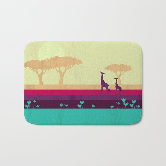 Safari Bath Mat