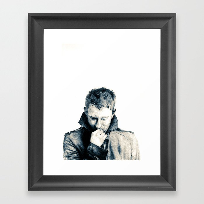 Thom Yorke Framed Art Print