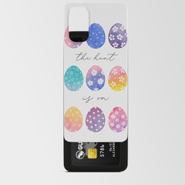 The Hunt is on, colourful eggs Android Card Case
