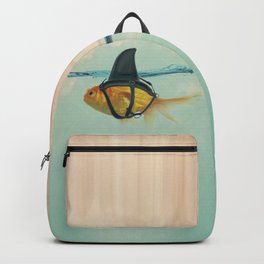 Brilliant Disguise Test Backpack | Fish, Disguise, Alwaysbeyourself, Fun, Sharkfin, Beyourself, Liveinthemoment, Graphicdesign, Positive, Nature 