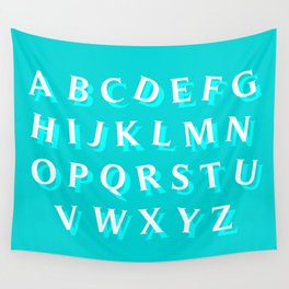 LETTERS (LEARNING) Wall Tapestry