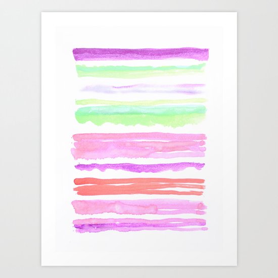 Lines #1 Art Print