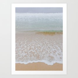 summer beach xiv / carmel, california Art Print