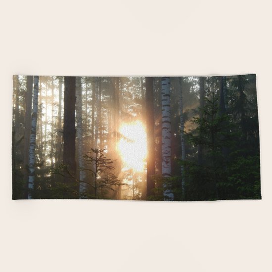 Woods Beach Towel