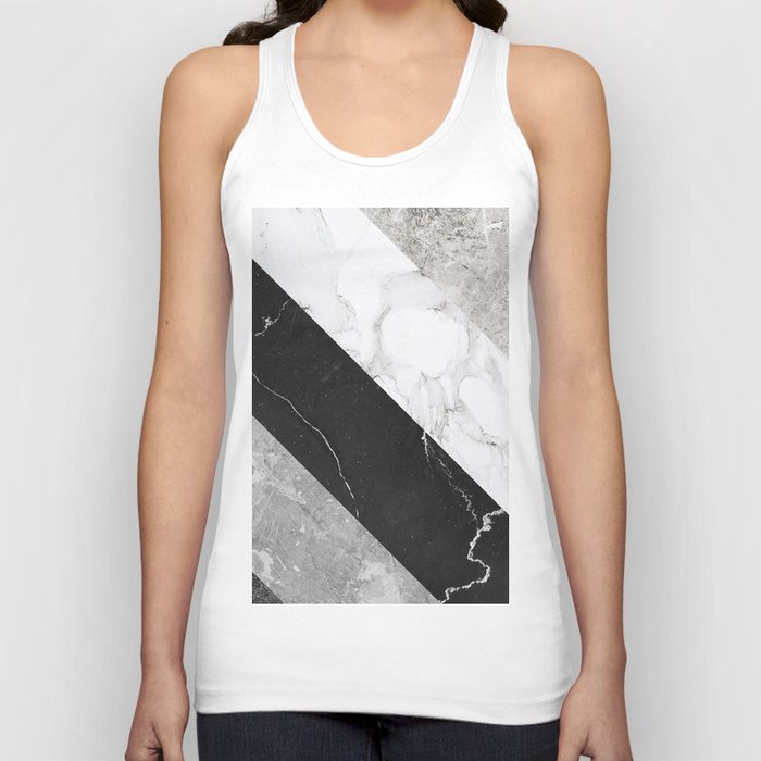 Contemporary Marble Stone Rays Tank Top By Cadinera Society6