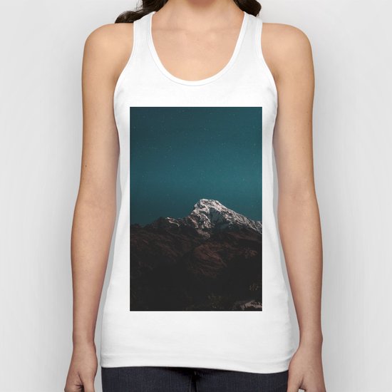Dark Mountains #society6 #buyart Unisex Tank Top