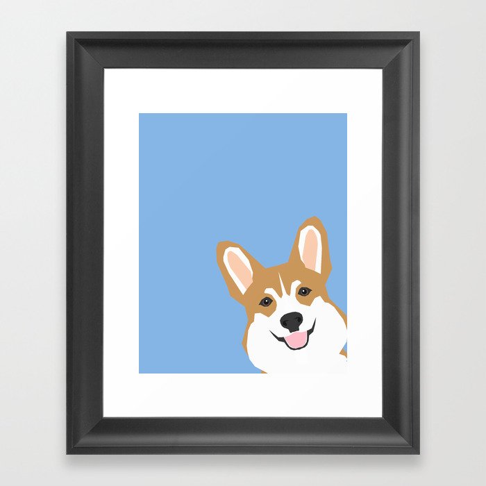 Corgi Peek cute dog welsh corgi gift unique pet customizable gifts