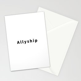 Allyship  Stationery Card