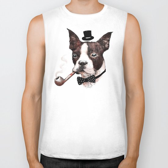 Mr. Bulldog Biker Tank