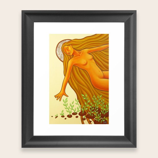 Creation Framed Art Print