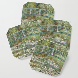 Monet - Bridge over a Pond of Water Lilies, 1899 - Painting Coaster
