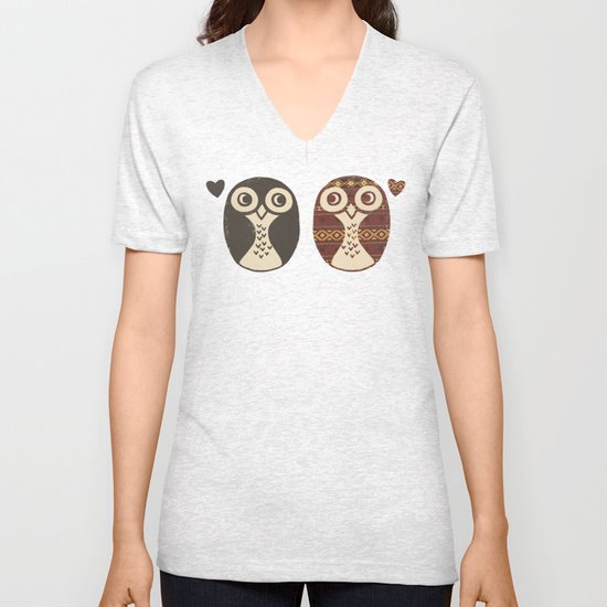 Opposites Attract Unisex V-Neck