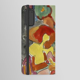 Abstract Flowers Android Wallet Case