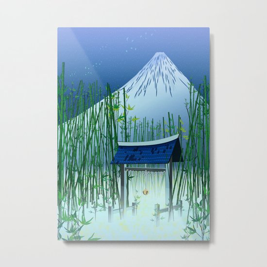 A moonless night Metal Print
