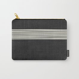 Band in Black and White Carry-All Pouch