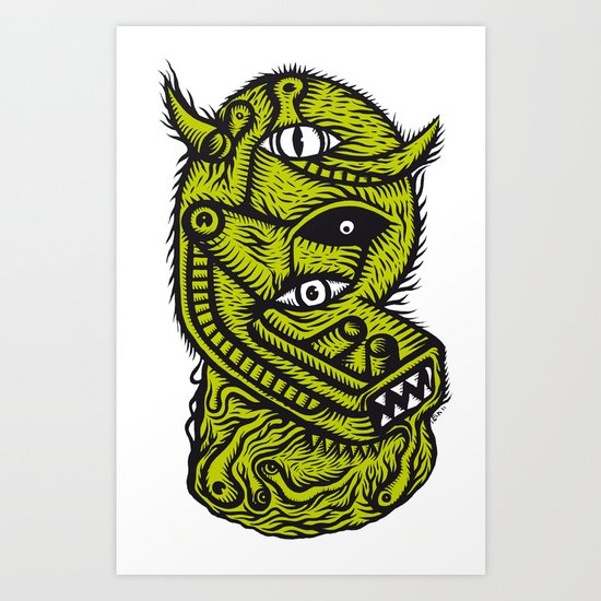 La nef des fous - the print Art Print