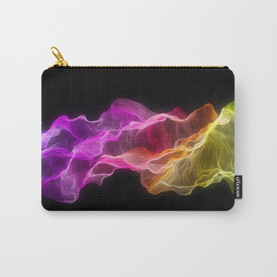 Rainbow satin Carry-All Pouch
