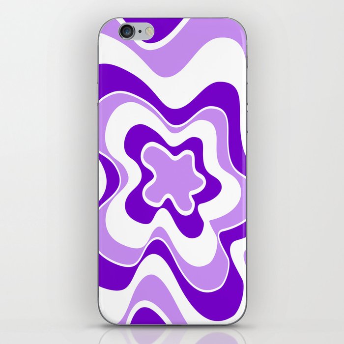 Abstract pattern - purple. iPhone Skin