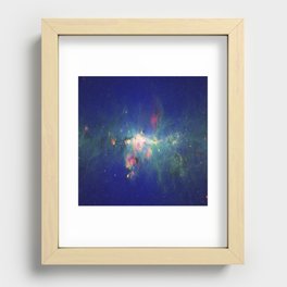The Peony nebula star Recessed Framed Print