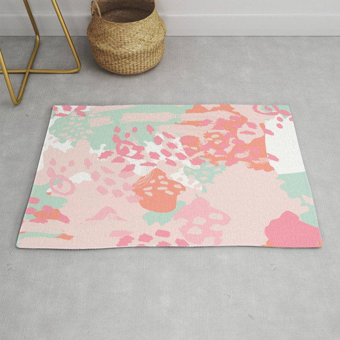 Billie Abstract Gender Neutral Trendy Painting Soft Colors Billie Abstract Gender Neutral Trendy