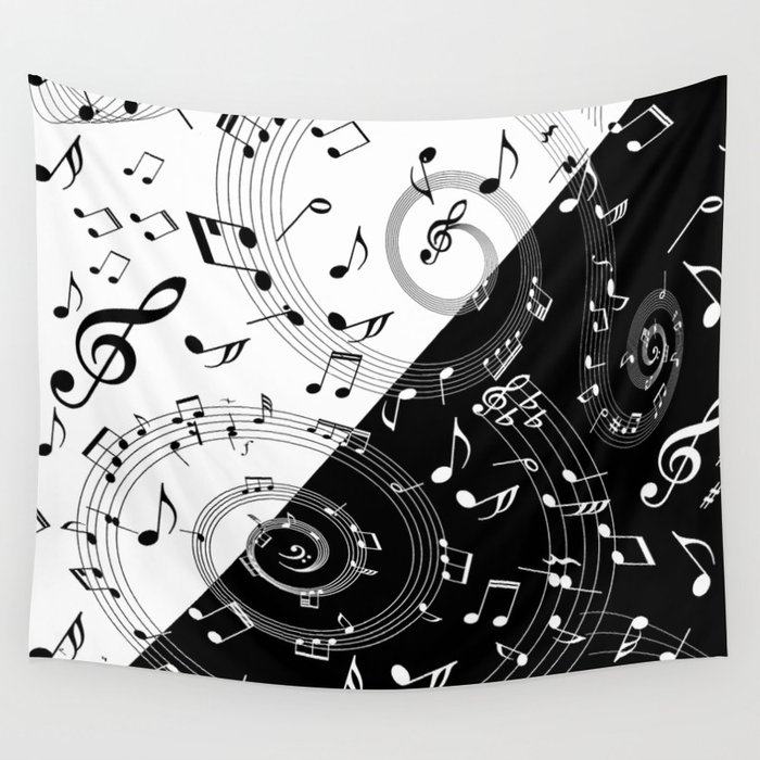 i love music Wall Tapestry