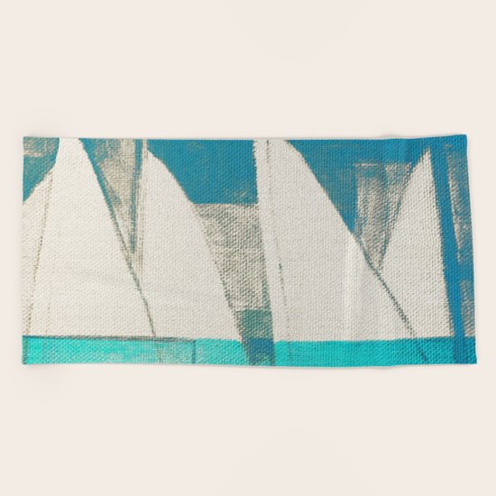 Sails 3 Beach Towel