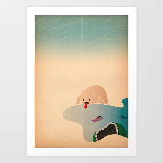 gnam gnam Art Print