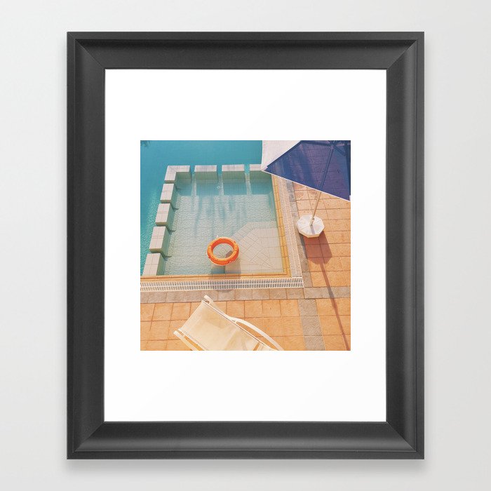 Swimming Pool Framed Art Print