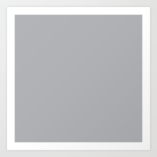 Simply Concrete Gray Art Print