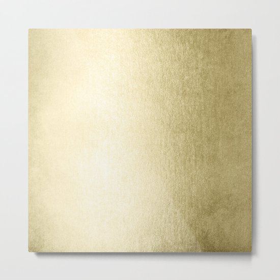 Simply Gilded Palace Gold Metal Print