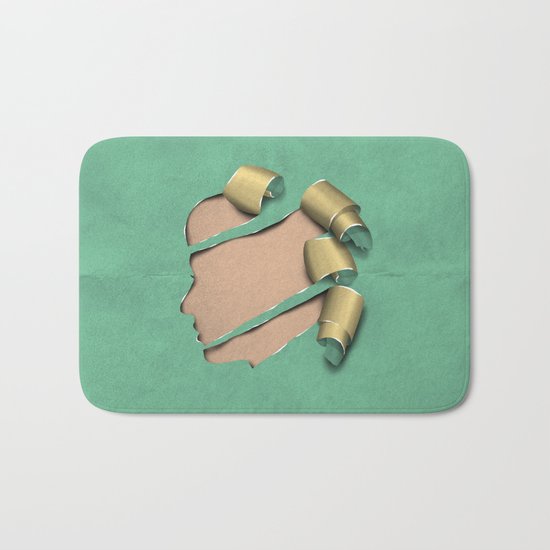 real woman Bath Mat