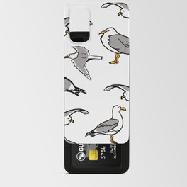 Seagulls by the Seashore White Android Card Case