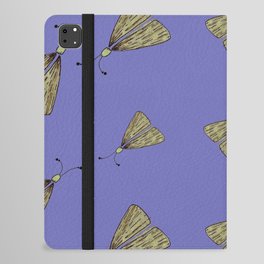 Moths Purple iPad Folio Case