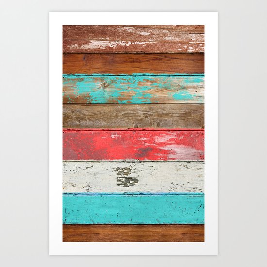 Eco Fashion 2 Art Print