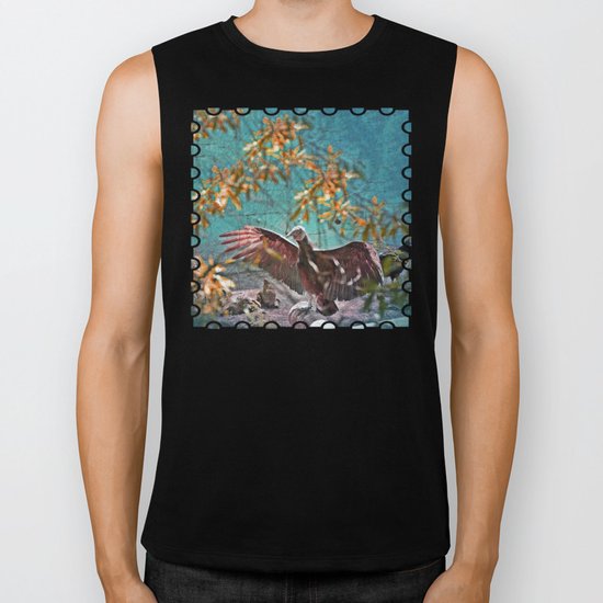 Vulture Rise of the Fire Wizard Biker Tank