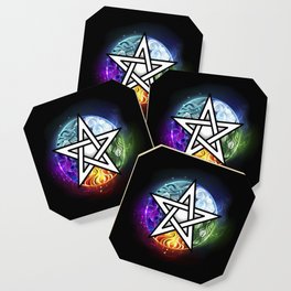Glowing pentagram Coaster