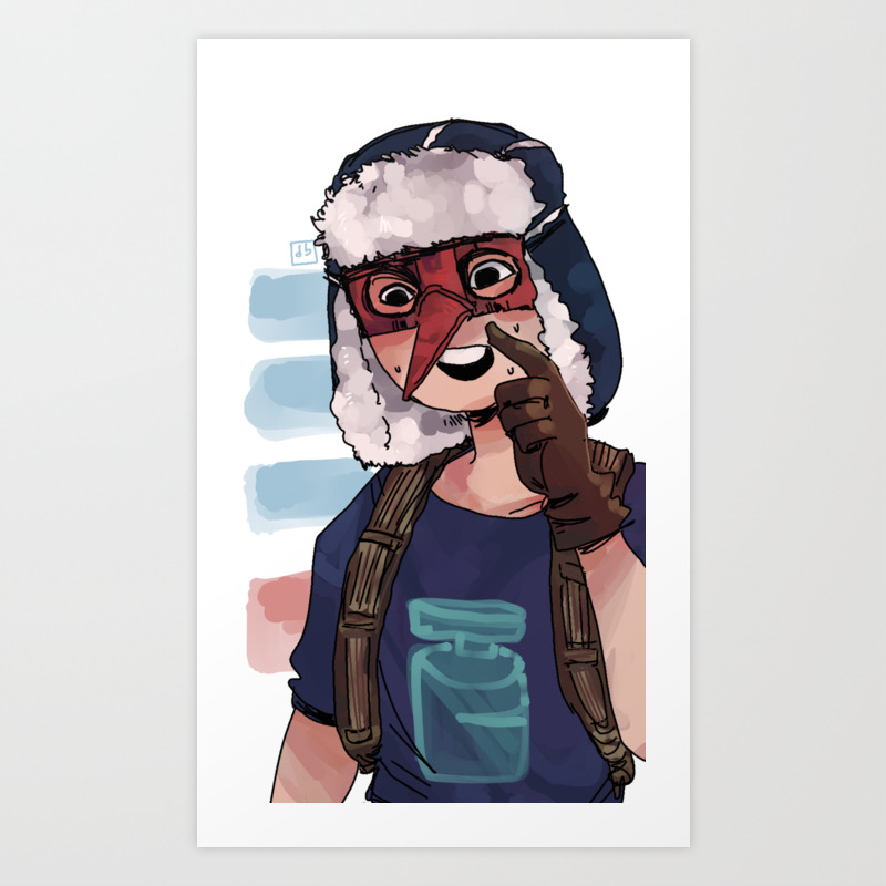 Wallpaper Fujita Dorohedoro Art Print By Dubydoodles Society6 Free