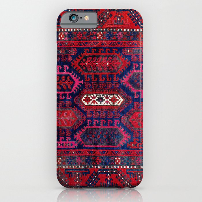 Timuri Herat  Antique Afghanistan Tribal Rug Print iPhone Case