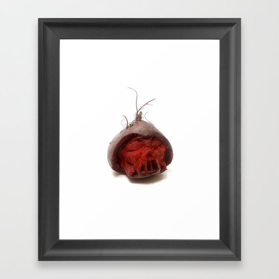 Beet Vader Framed Art Print