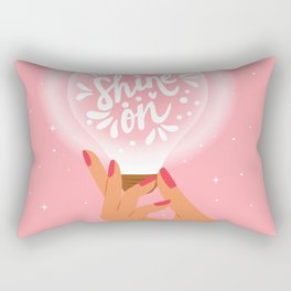 Shine on Rectangular Pillow