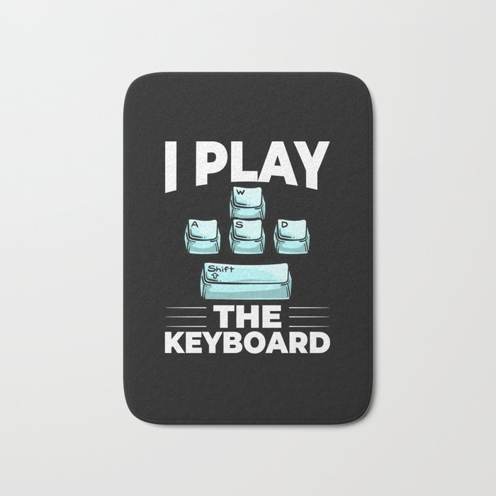 WASD Gaming Keyboard Keycap Player Bath Mat