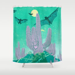 BAT COUNTRY Shower Curtain