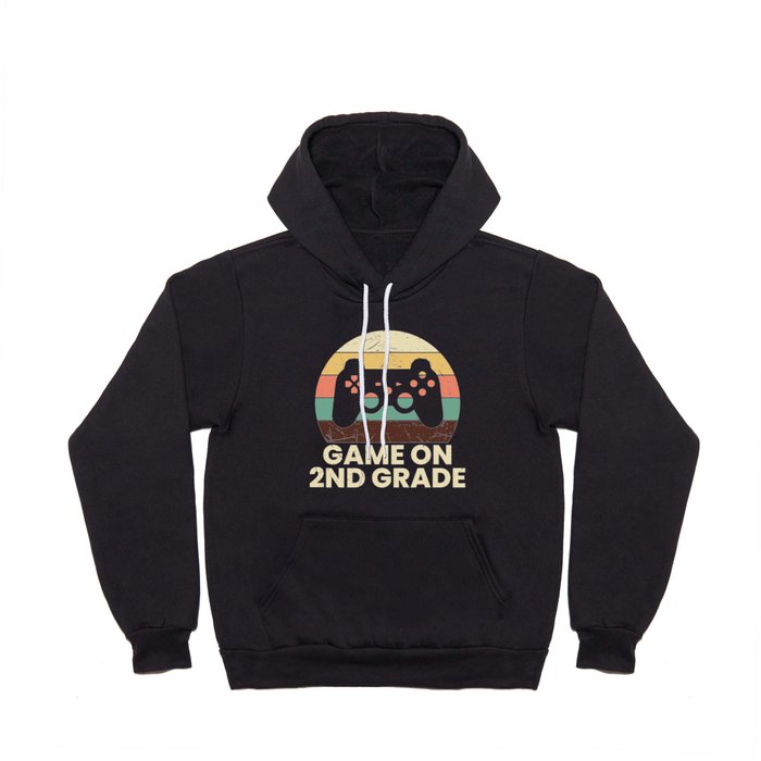 Game On 2nd Grade Retro School Hoody