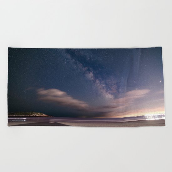 Milkyway at Good Harbor Beach Beach Towel